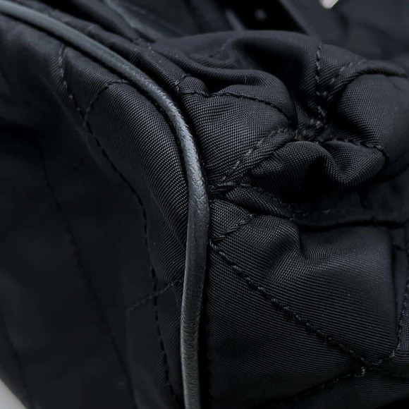 Prada Quilted Rucksack Backpack Nylon Black - Picture 11 of 16